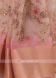 Light Pink Designer Saree